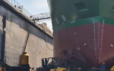 CES Forklift Supplies LiuGong Forklifts for Ship Operations at Walvis Bay